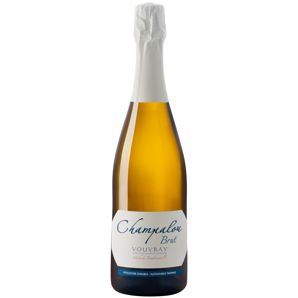 Vouvray brut Méthode Traditionnelle Domaine Champalou 01